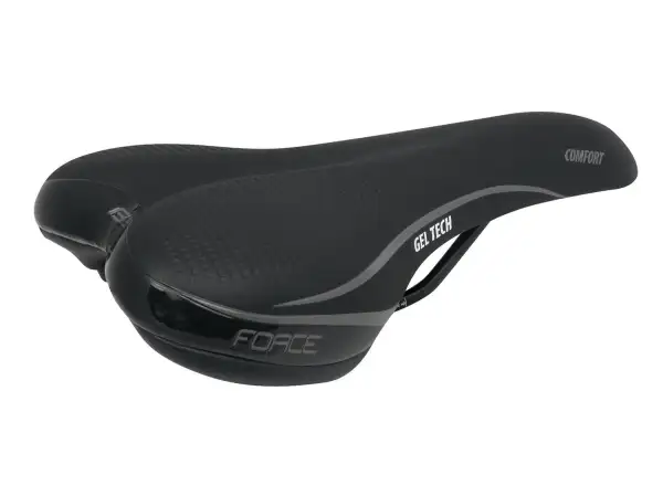Force Comfort Gel Tech sedlo černá