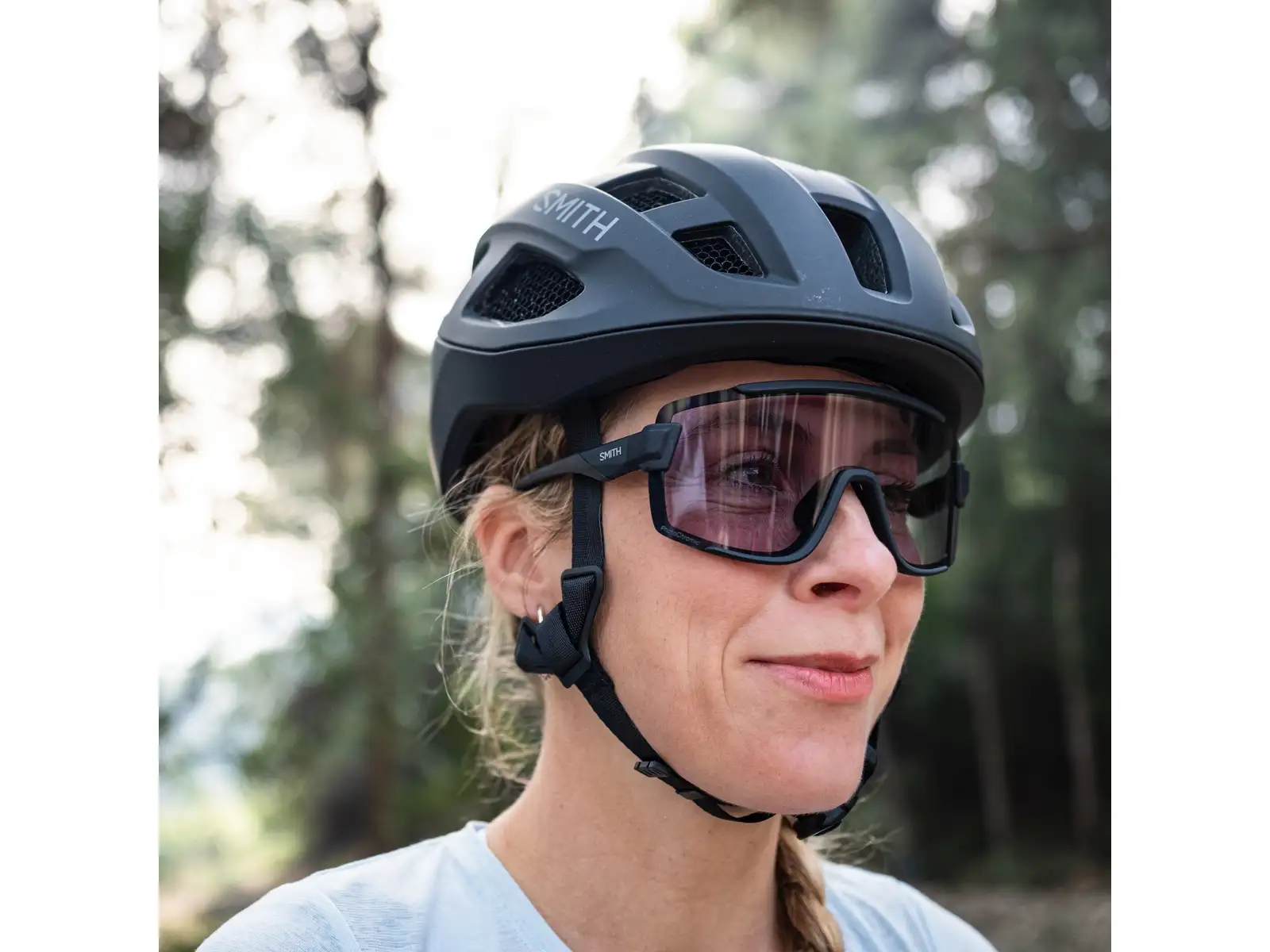 Smith Wildcat cyklistické brýle Matte Black/ChromaPop Photochromic Clear To Gray