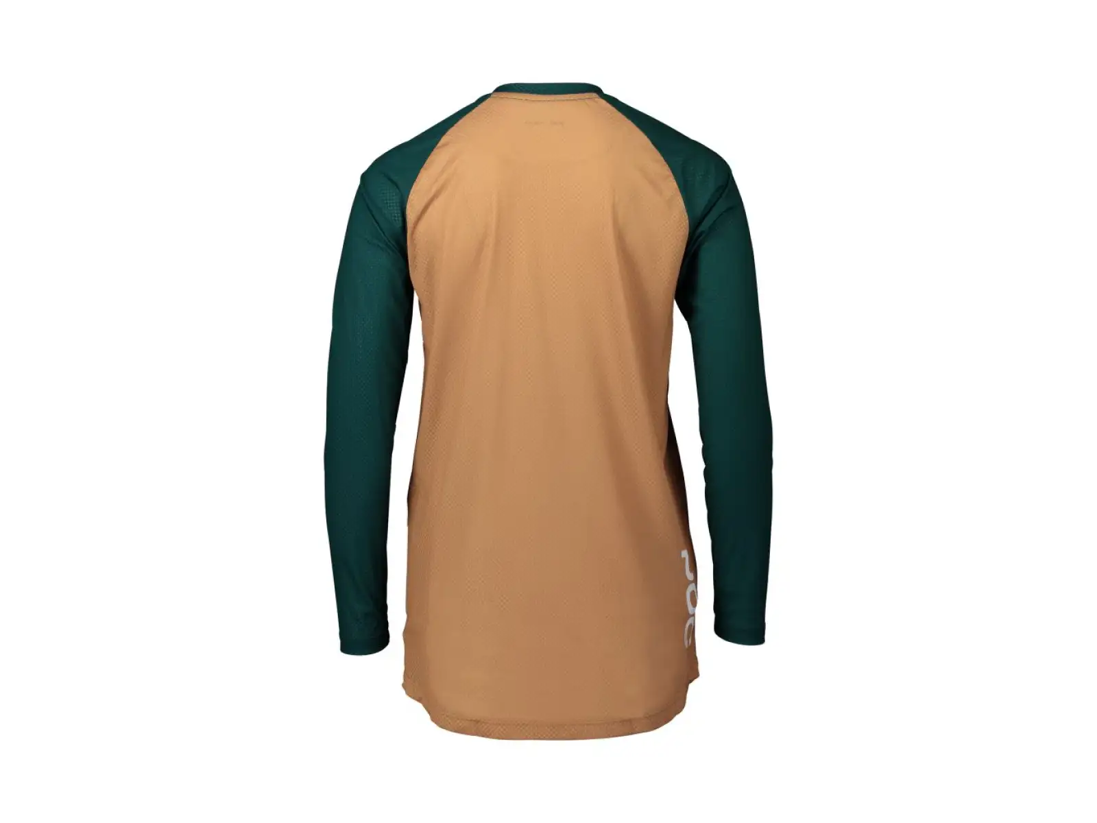 POC Pure dámský MTB dres dlouhý rukáv Moldanite Green/Aragonite Brown