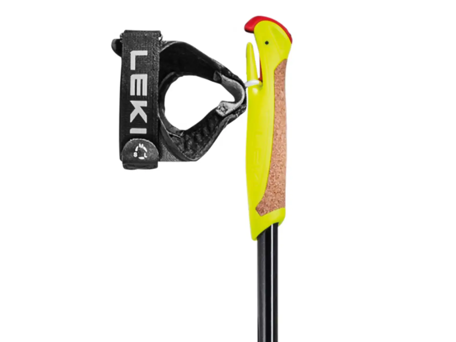Leki XTA 5.5 Jr. dětské běžecké hole Black/White/Neon yellow