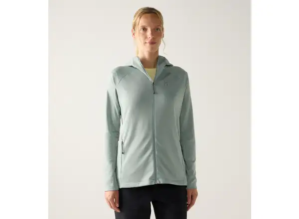 Haglöfs  Korp Mid Hood dámská mikina Dew Green