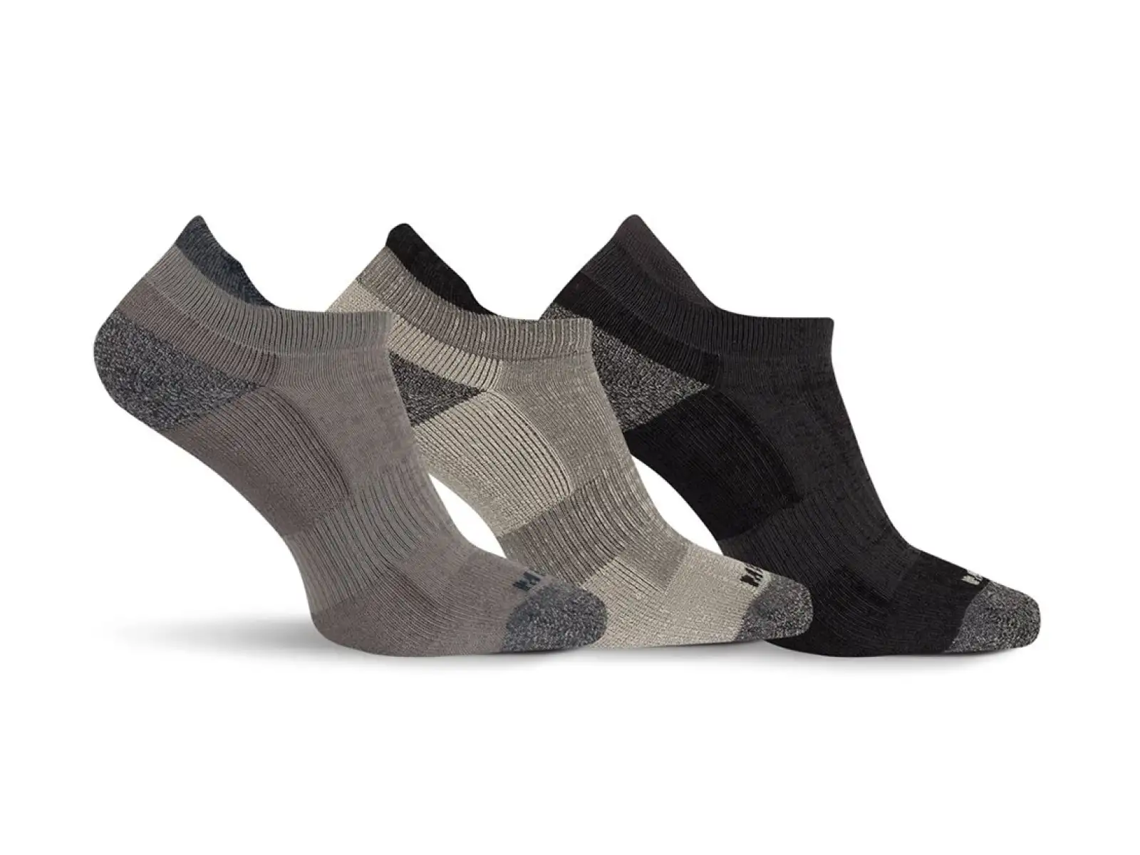 Merrell Charh Wool Everyday nízké ponožky charcoal heather (3 páry)