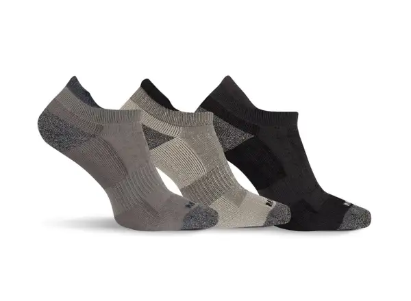 Merrell Charh Wool Everyday nízké ponožky charcoal heather (3 páry)