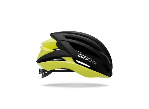 Giro Syntax MIPS silniční přilba Mat Black/Gloss Hi Viz Yellow