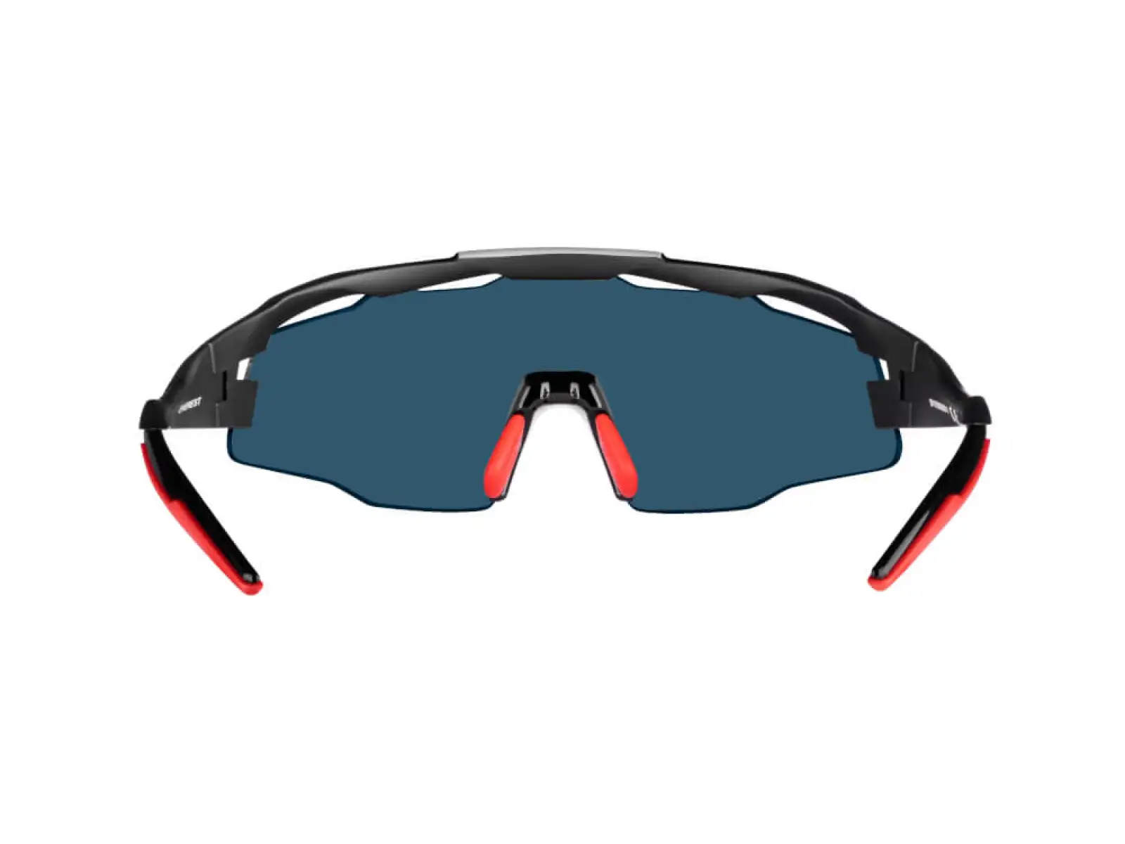 Force Everest cyklistické brýle černá/červená zrcadlová skla