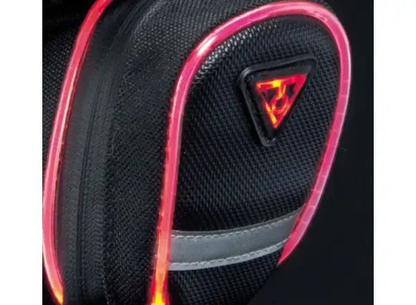 Topeak Aero Wedge iGlow Small podsedlová brašna s pásky