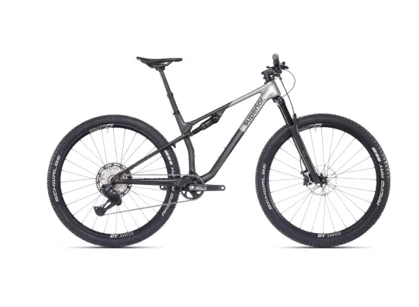 Superior XF 9.7 RC celoodpružené kolo Matte Carbon/Smoke Chrome