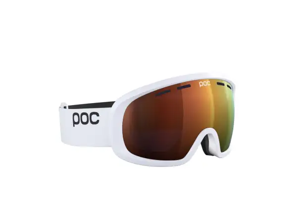 POC Fovea Mid sjezdové brýle Hydrogen White/Partly Sunny Orange