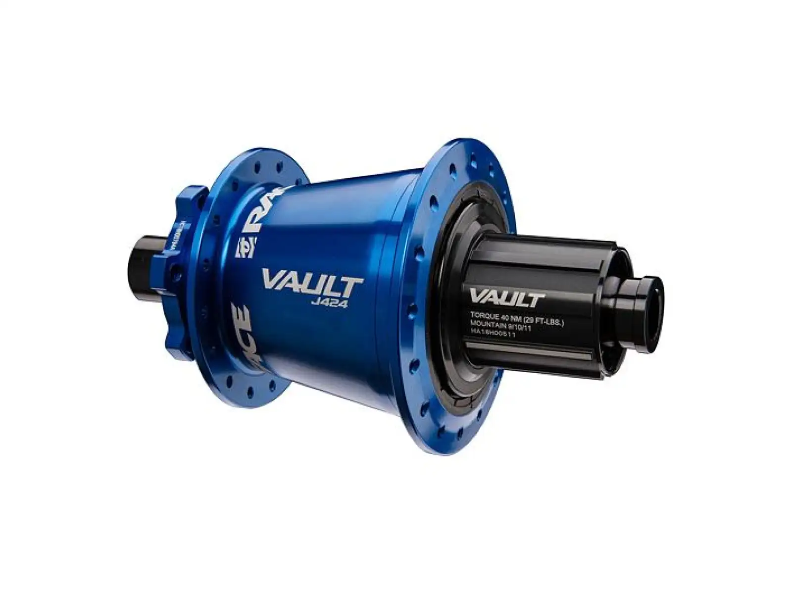 Race Face Vault Boost 424J zadní náboj 12x148 mm Sram XD 32 děr modrá