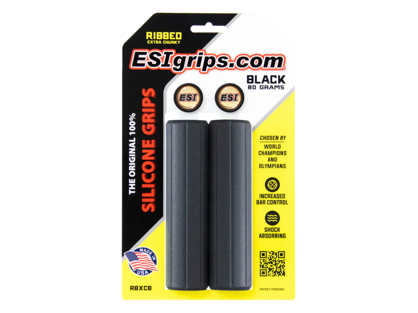 ESI Gripy Ribbed Extra Chunky černá