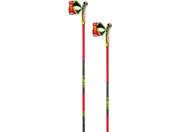 Leki PRC 750 Freesize běžecké hole bright red/neon yellow/black