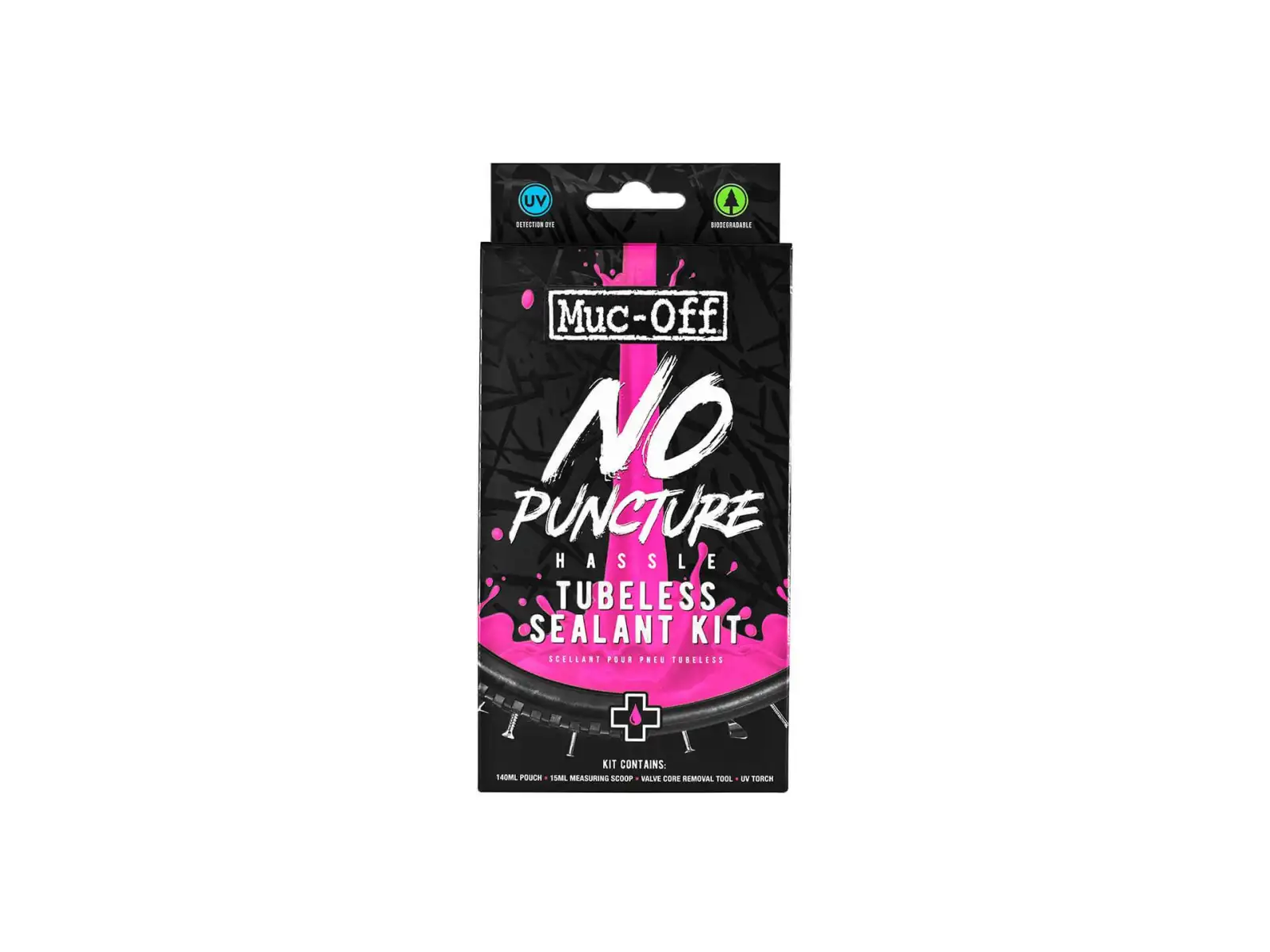 Muc Off No Puncture Hassle tmel 140 ml kit