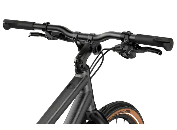 Woom Explore e 5 dětské elektrokolo Graphite Grey