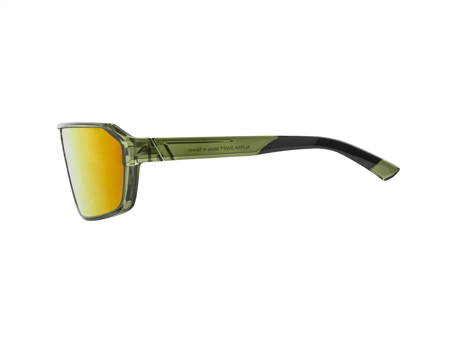 Alpina Swift brýle Green Transparent Gloss
