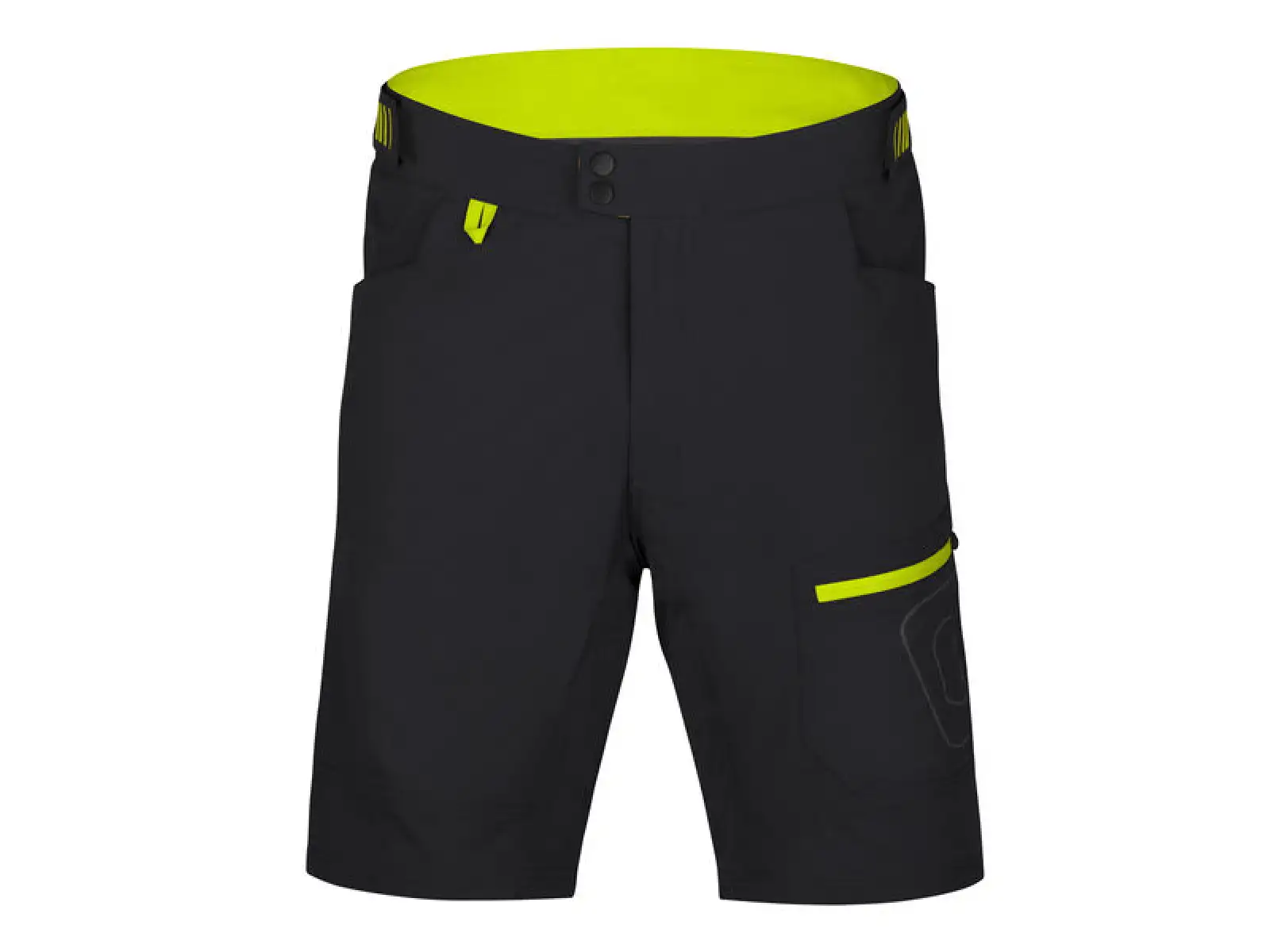 Etape Freedom 3.0 pánské kraťasy black/lime