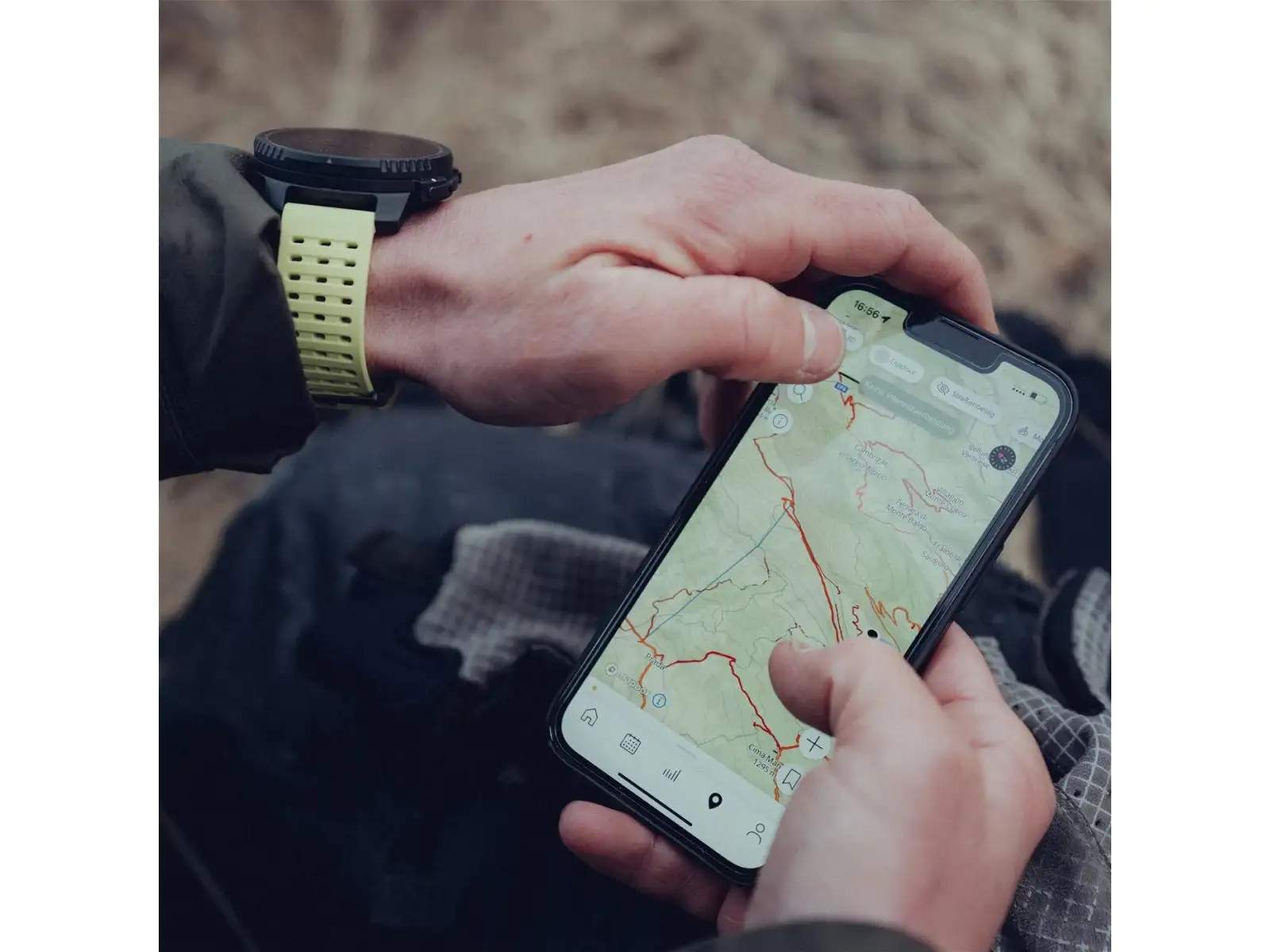 Suunto Vertical chytré hodinky Black Lime
