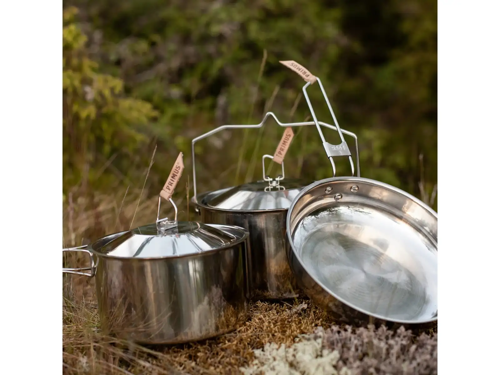 Primus CampFire Cookset S.S. Small kempingová sada na vaření