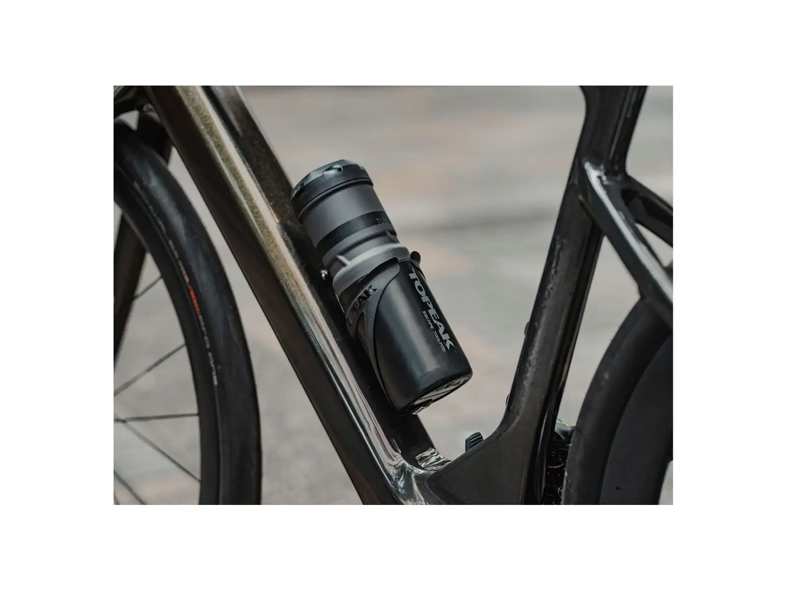 Topeak Escape POD+ s Tube Cube brašna do košíku na lahev černá