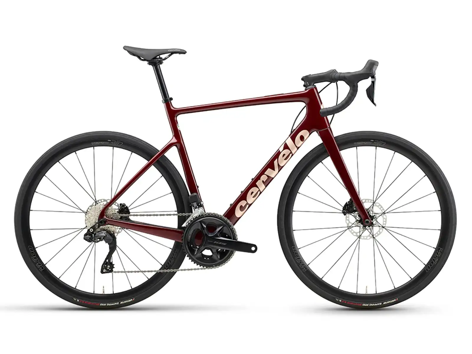 Cervélo Caledonia 105 Di2 silniční kolo Carmine