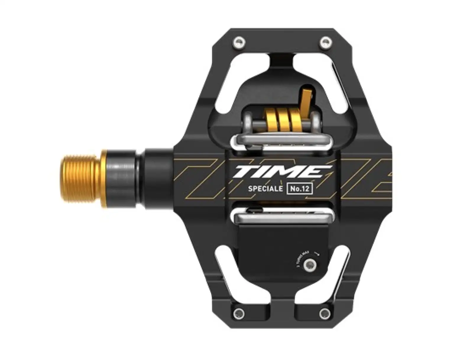 Time Speciale 12 Small nášlapné pedály Black/Gold