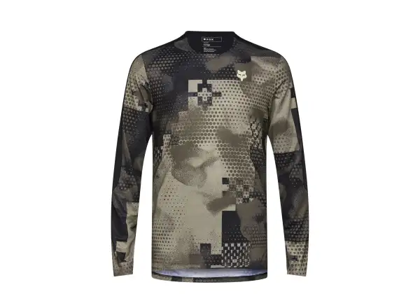 Fox Flexair Ascent Pulse pánský dres dlouhý rukáv Sand