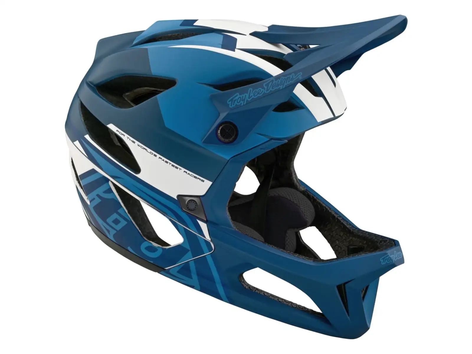 Troy Lee Designs Stage Mips přilba Vector Blue