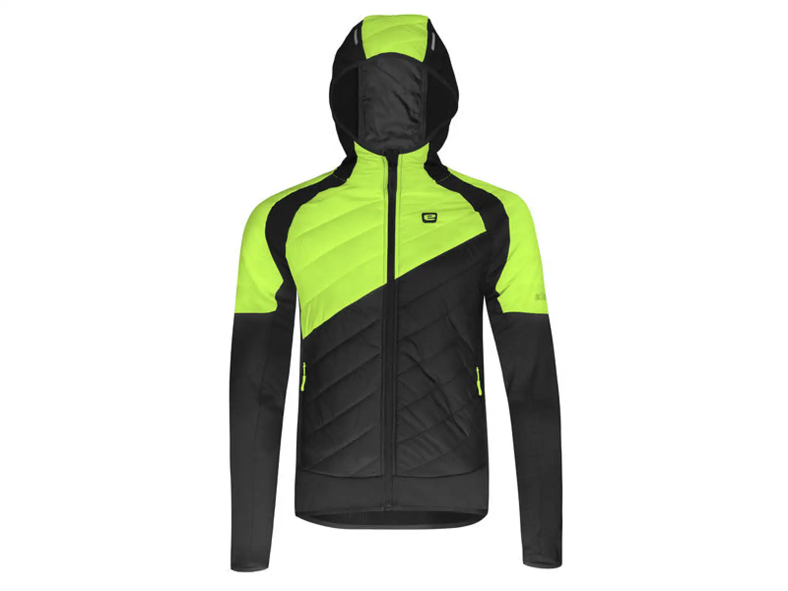 Etape Crux Pro 2.0 pánská bunda černá/fluo žlutá