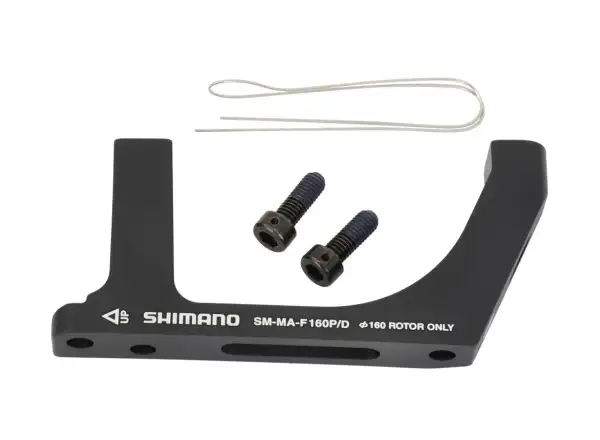 Shimano SM-MA-F160PDA adaptér přední z Flat-Mount na Post Mount 160mm