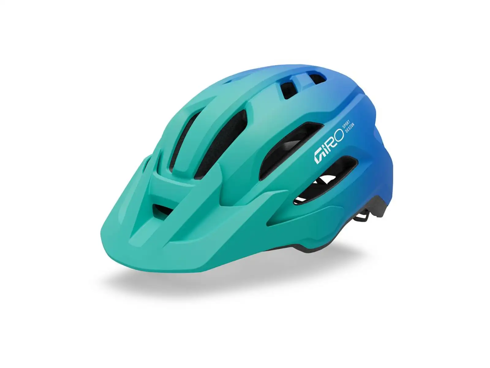 Giro Fixture II MIPS Youth dětská přilba Mat Aqua Green/Blue Jewel Fade