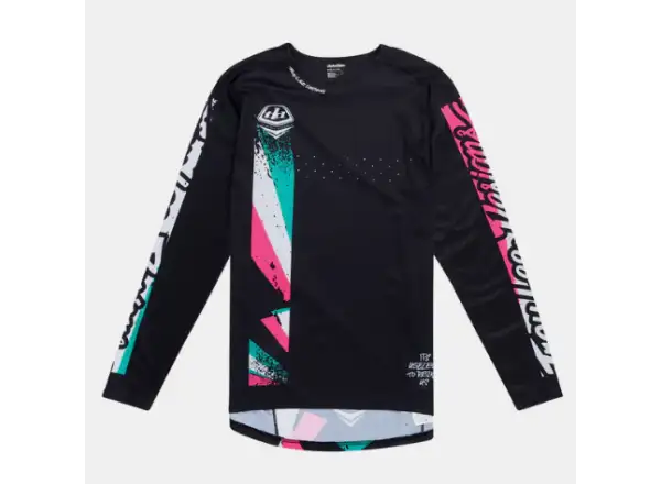 Troy Lee Designs Sprint Full Pull pánský dres dlouhý rukáv Black