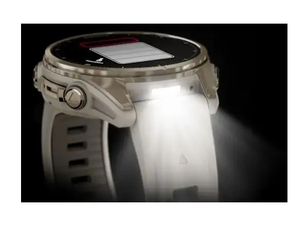 Garmin fenix 8 - 43 mm AMOLED Sapphire chytré hodinky Soft Gold Fog grey