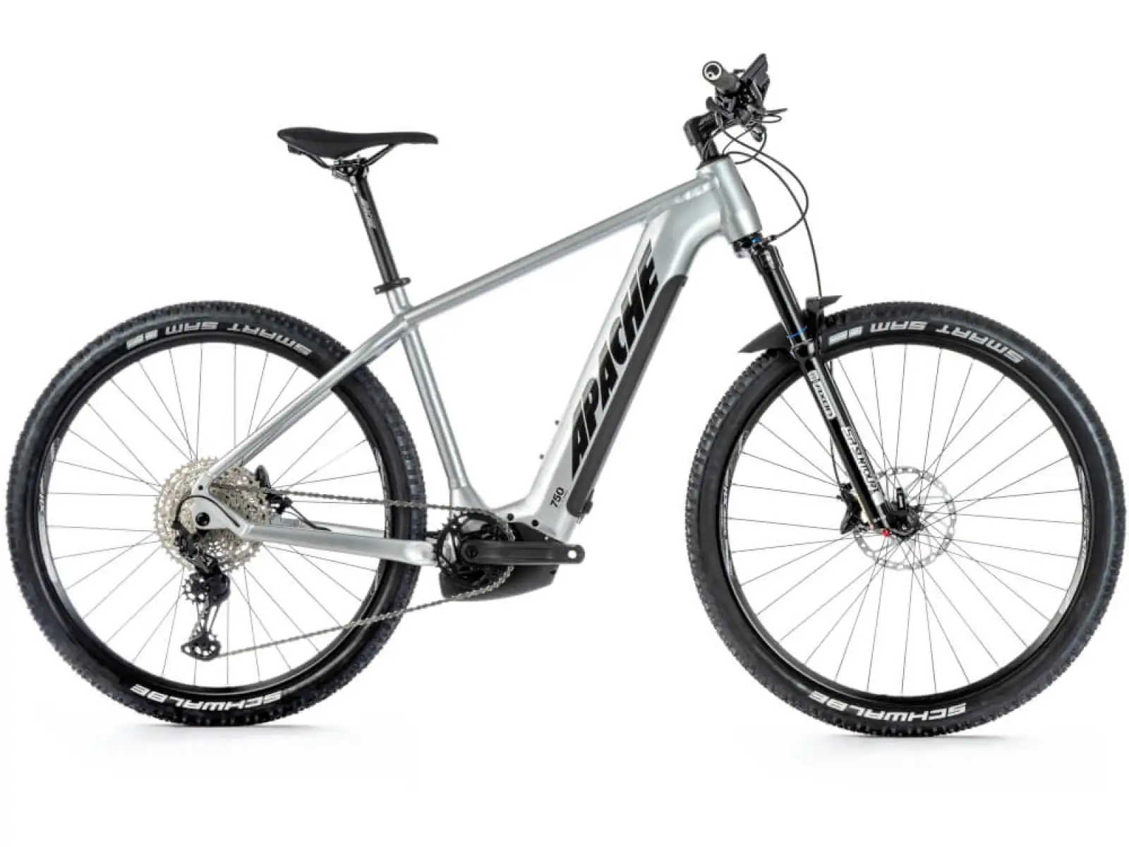 Apache Hupahu 1 750Wh horské elektrokolo stříbrná