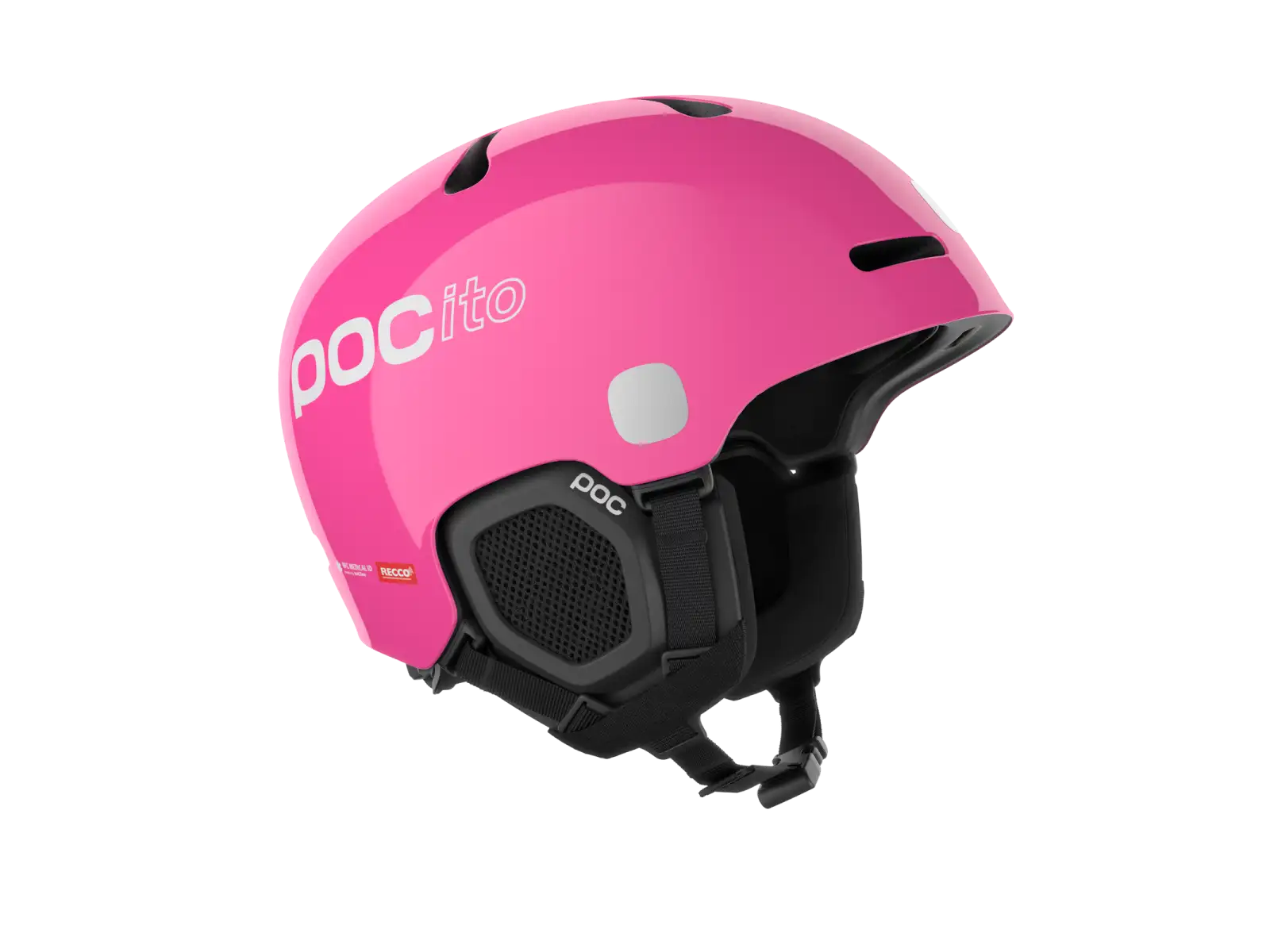 POC POCito Fornix MIPS dětská lyžařská helma Fluorescent Pink