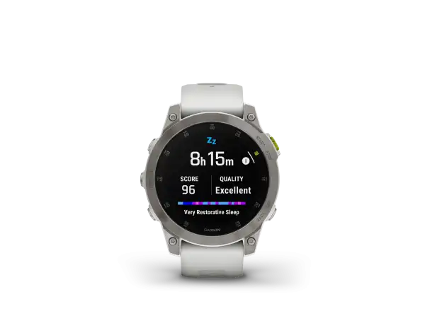 Garmin epix Gen 2 Sapphire Edition chytré hodinky Titanium/White