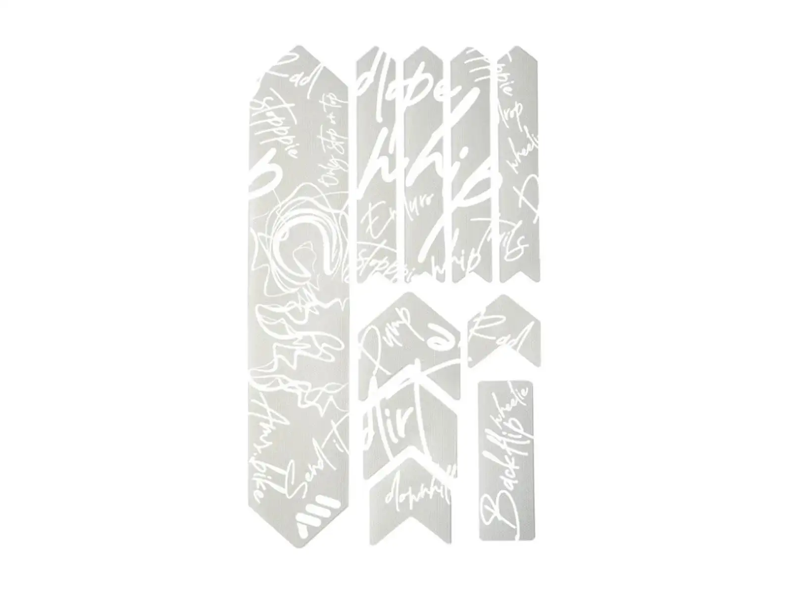 All Mountain Style ochranné polepy na rám Extra Signature White