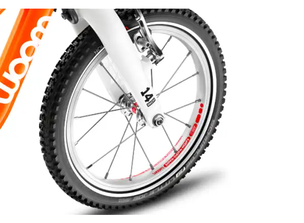 Woom 1 Plus Flame Orange 14" dětské odrážedlo