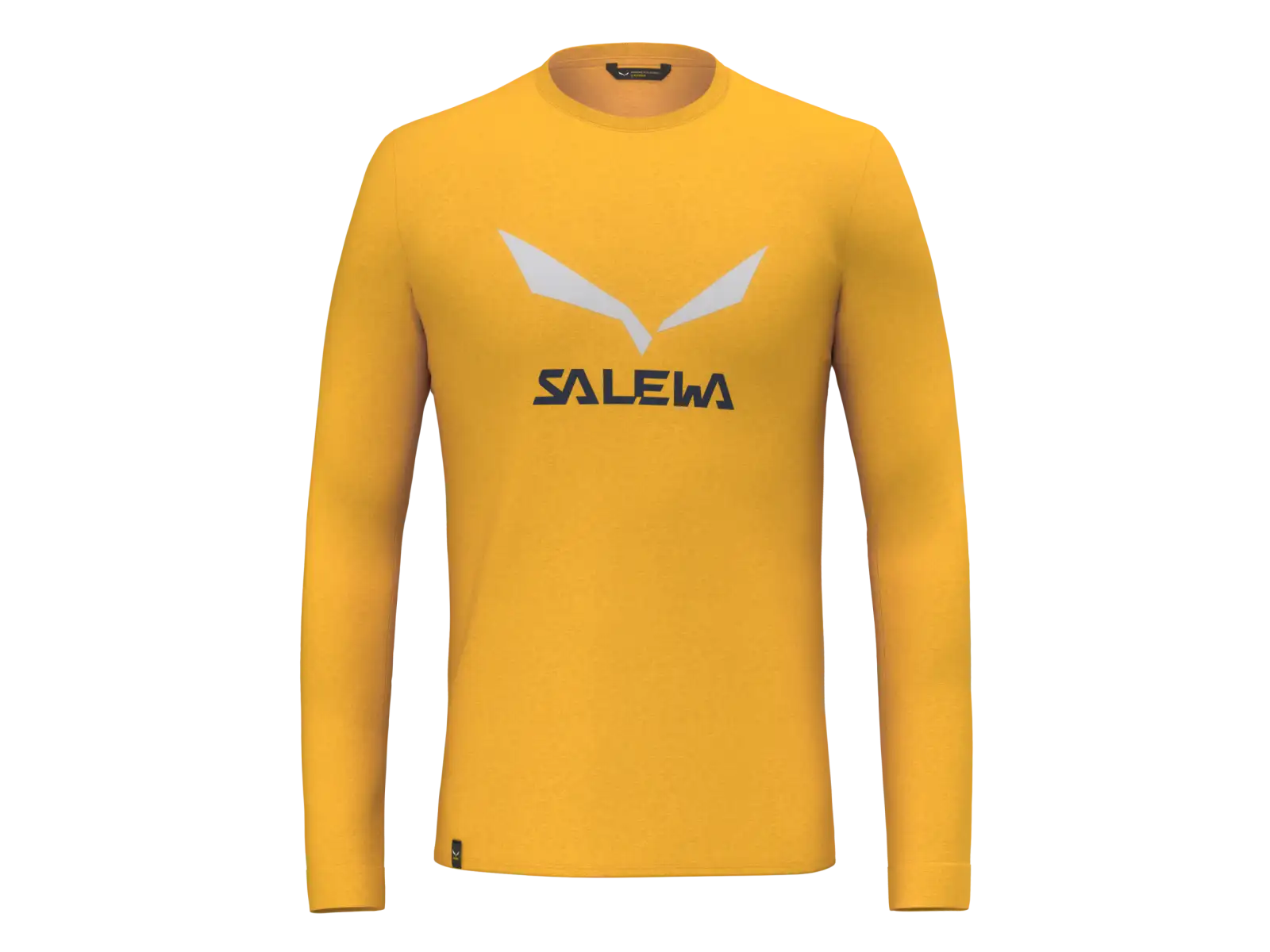 Salewa Solidlogo Dry pánské triko dlouhý rukáv Gold