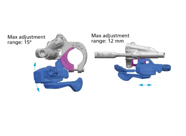 Shimano Deore SL-M6000 pravá řadící páčka I-Spec II 10 rychlostí