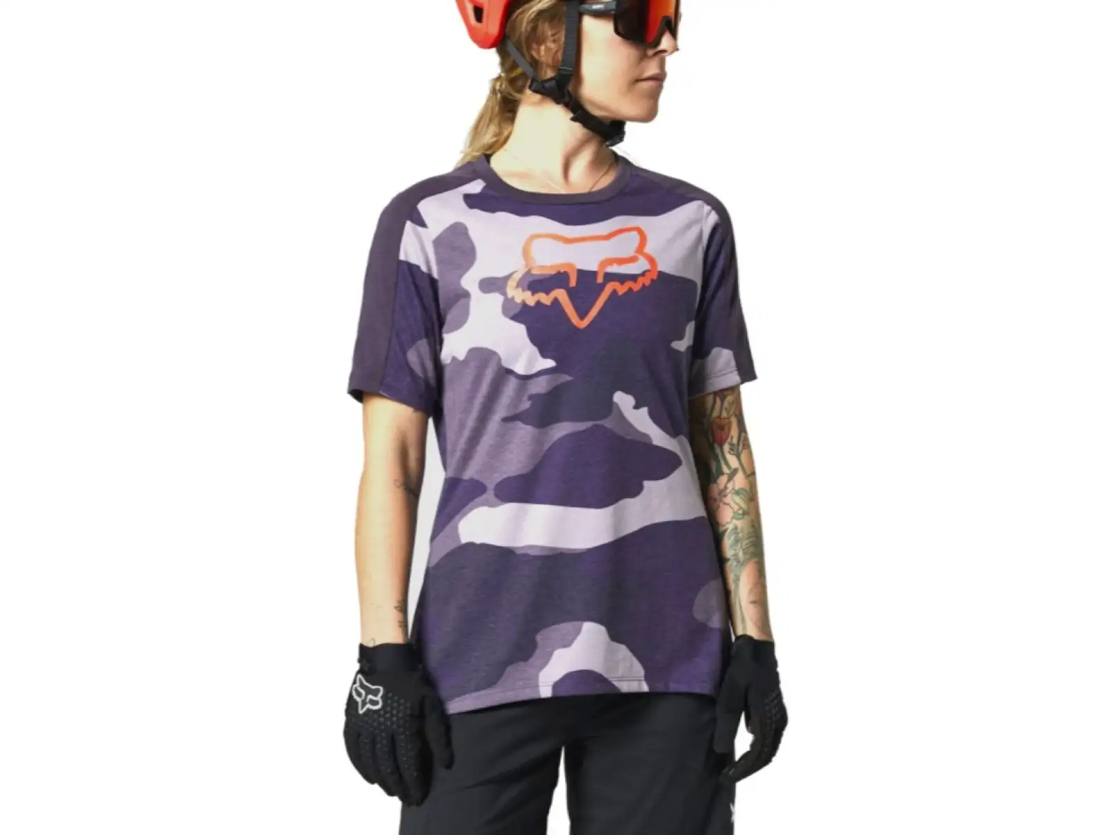 Fox Ranger Dr Ss dámský dres krátký rukáv Dark Purple