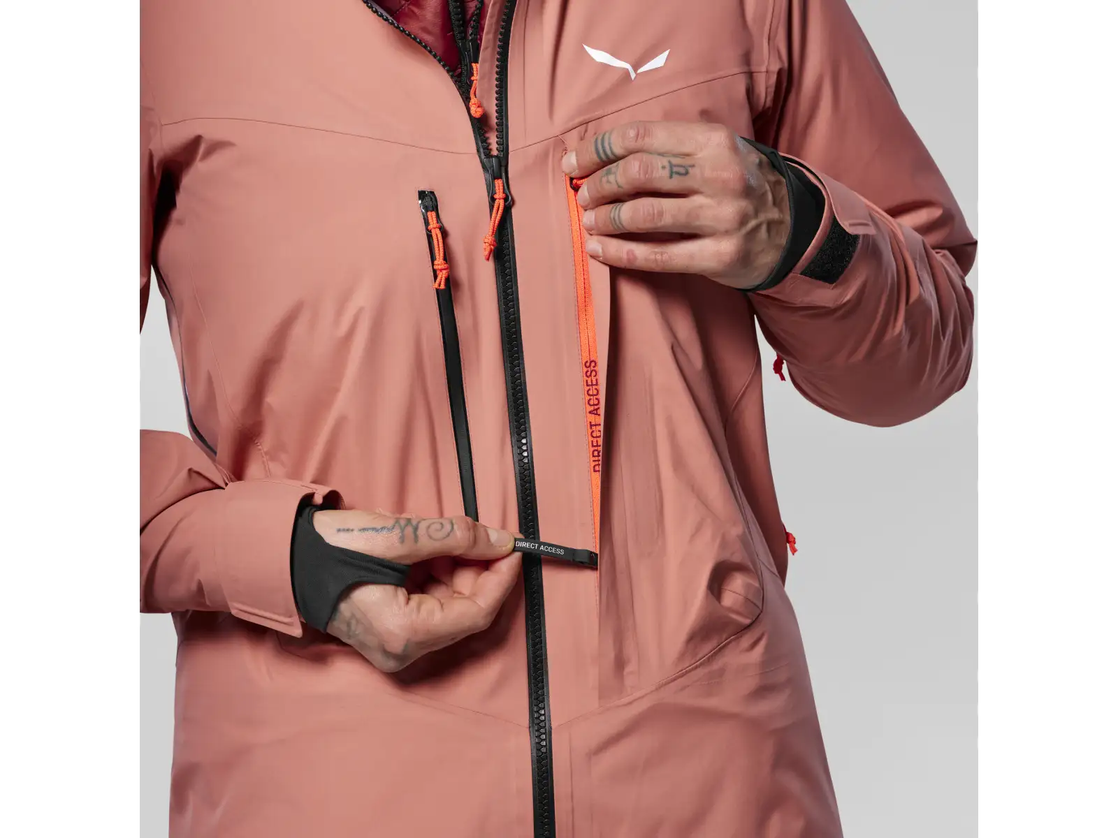 Salewa Sella 3L Powertex dámská bunda Desert Pink