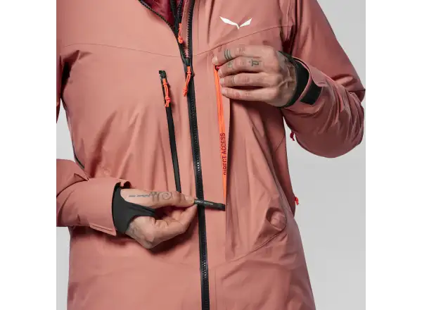 Salewa Sella 3L Powertex dámská bunda Desert Pink
