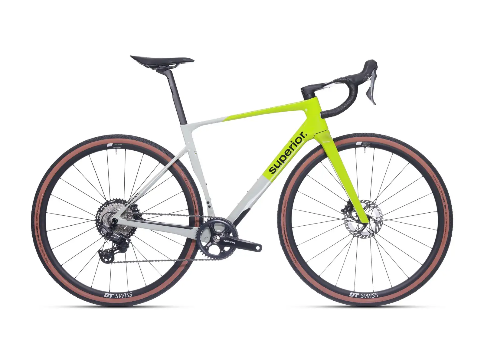 Superior XR 9.7 GR Gloss gravel kolo Grey/Racing Yellow