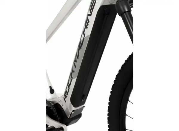 Rock Machine Blizzard INT e30-29 Gloss Silver/Black  celoodpružené elektrokolo