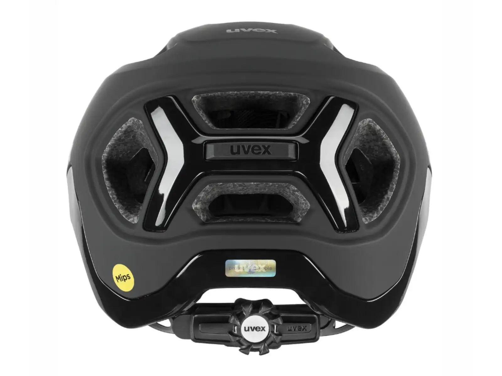 Uvex React MIPS MTB přilba Black Matt