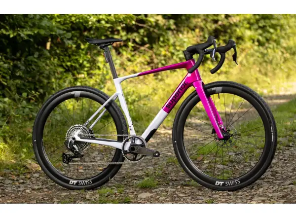 Superior XR 9.7 GR gravel kolo Gloss Electric Purple / Grey