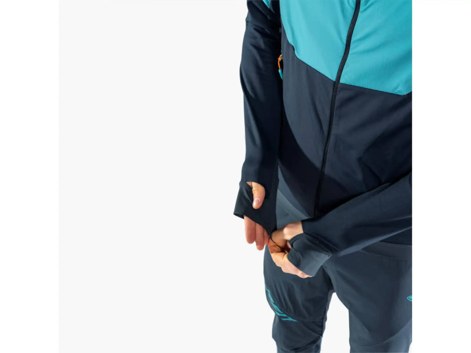 Dynafit Alpine Hybrid běžecká bunda pánská Storm Blue