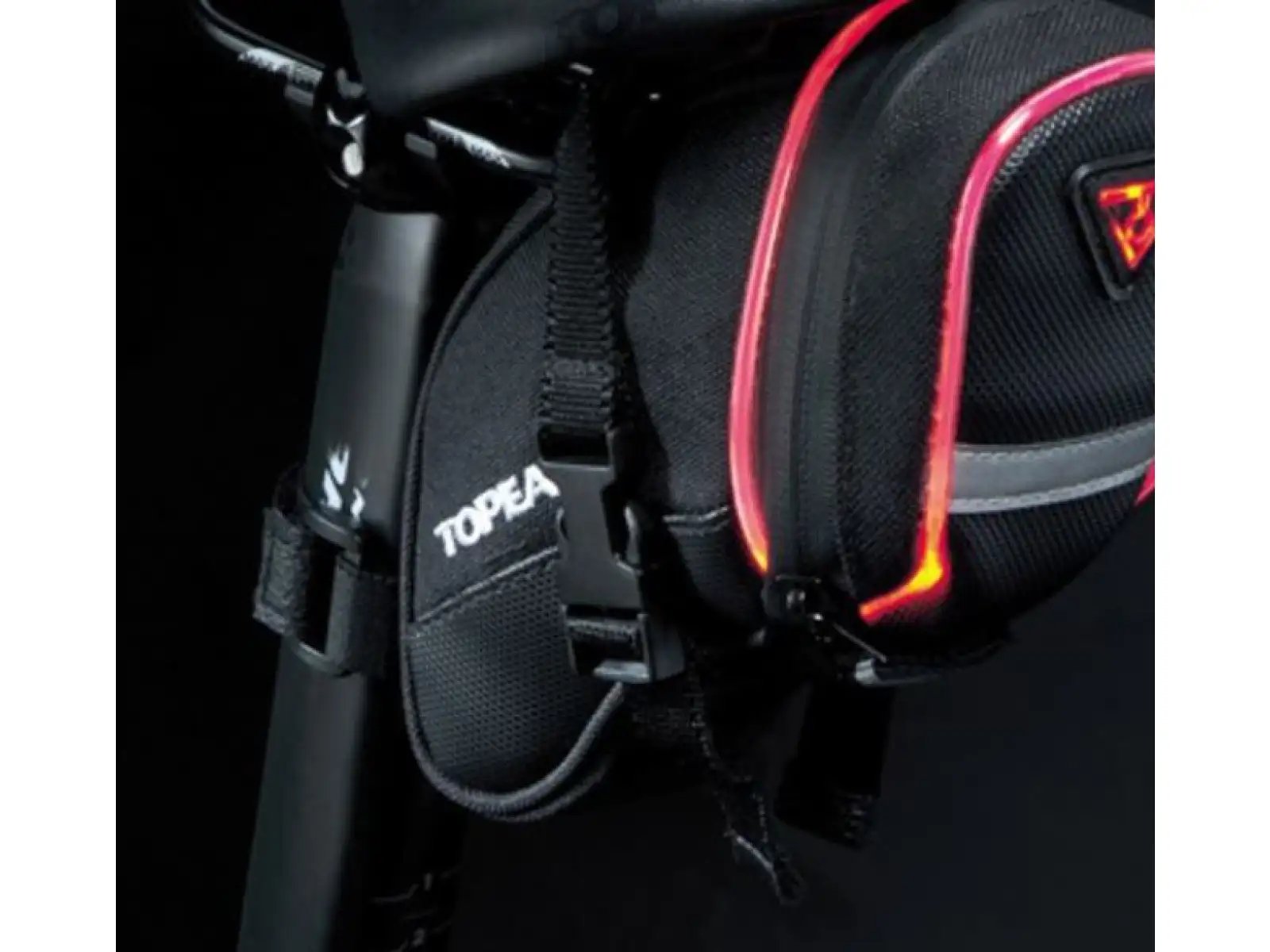 Topeak Aero Wedge iGlow Small podsedlová brašna s pásky