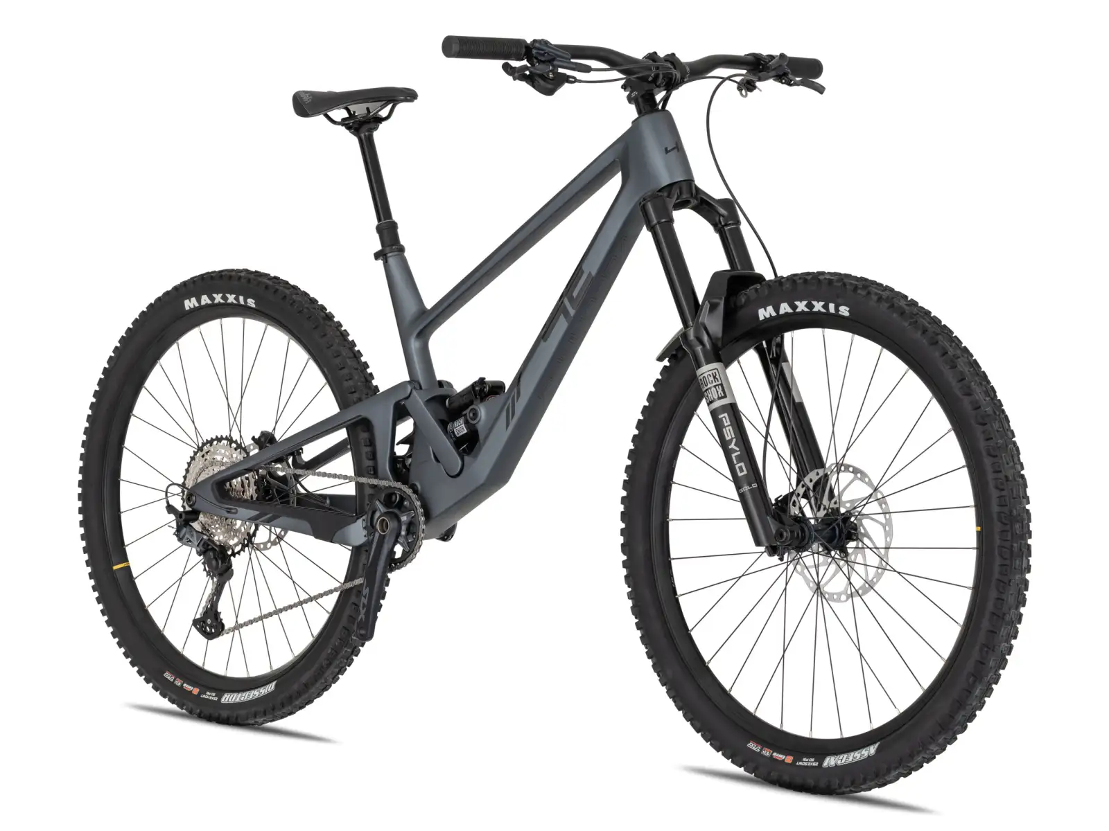 4Ever Volcanno Etna celoodpružené horské kolo Grey Matt/Black