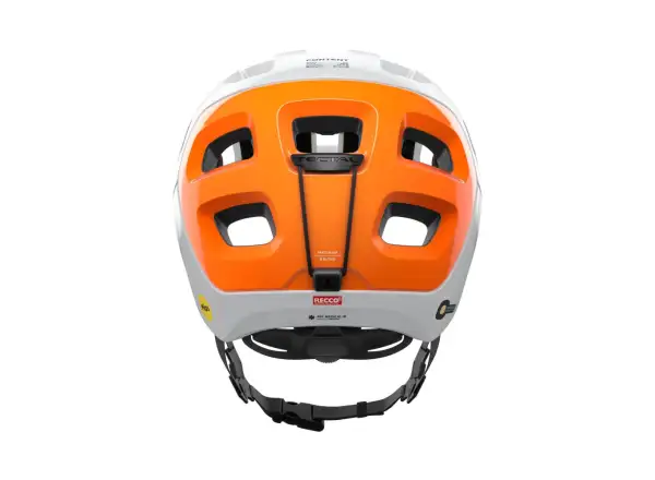 POC Tectal Race MIPS NFC přilba Hydrogen White/Fluorescent Orange AVIP