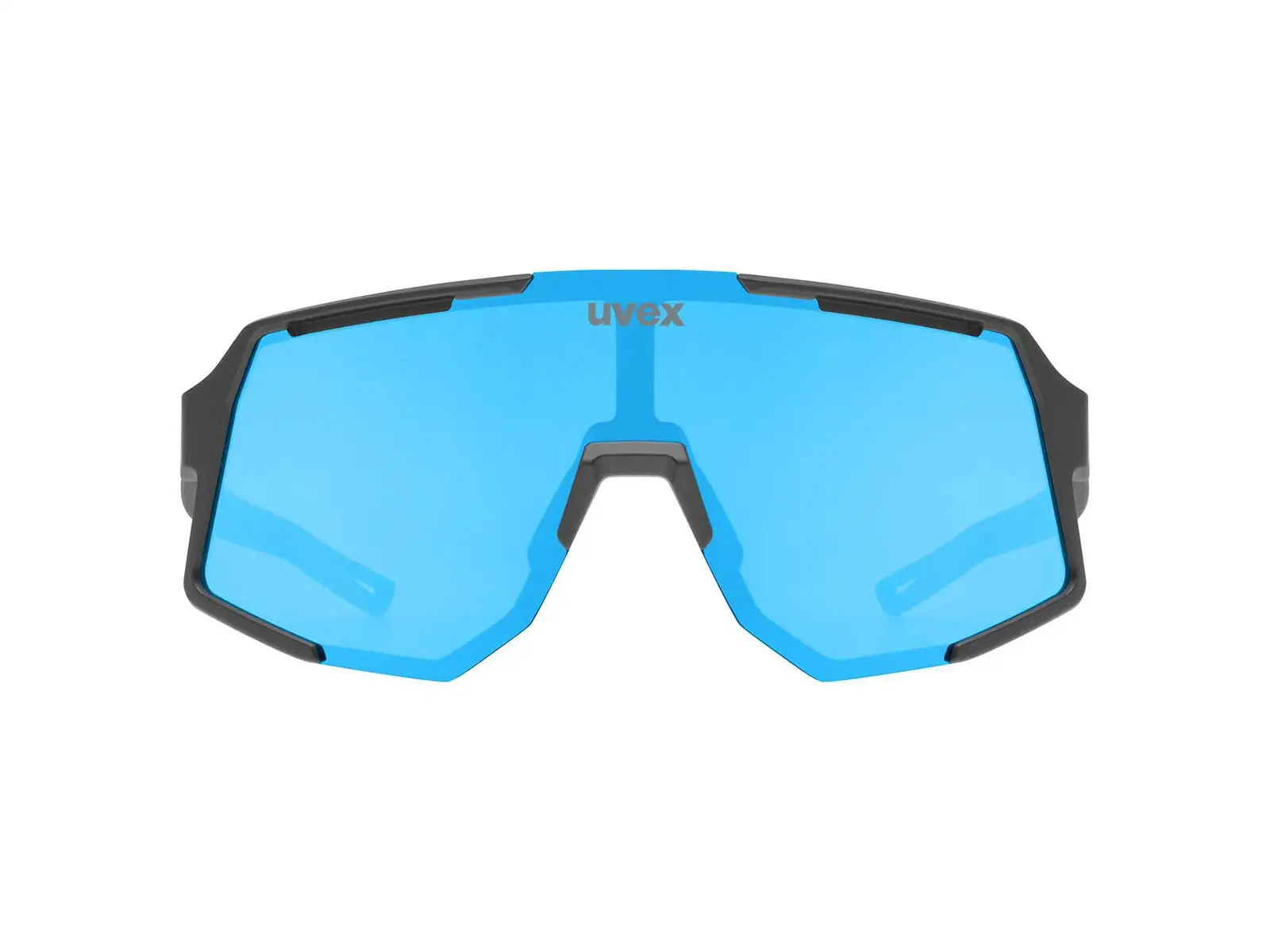 Uvex Sequenze sluneční brýle Black Matt/Mirror Blue